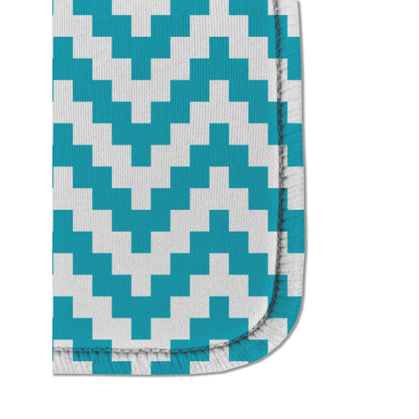 Pixelated Chevron Sanitizer Holder Keychain - Detail