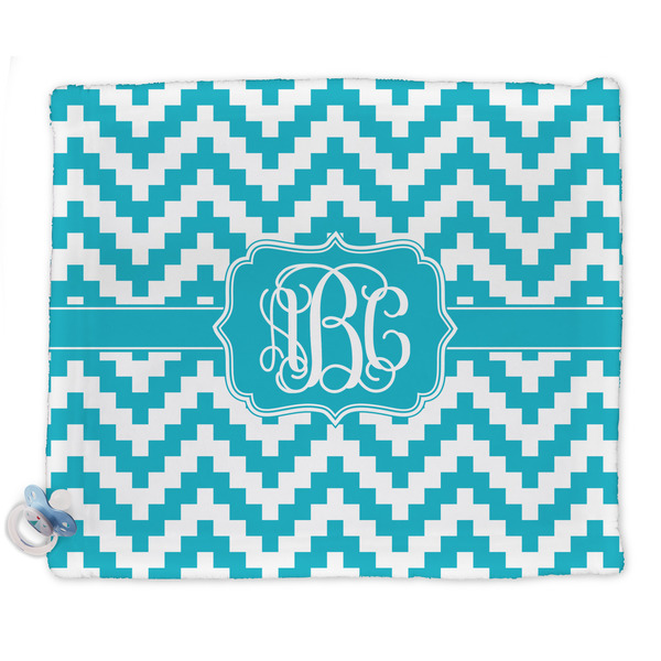 Custom Pixelated Chevron Security Blankets - Double Sided (Personalized)