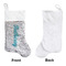 Pixelated Chevron Sequin Stocking - Approval