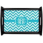 Pixelated Chevron Wooden Tray (Personalized)