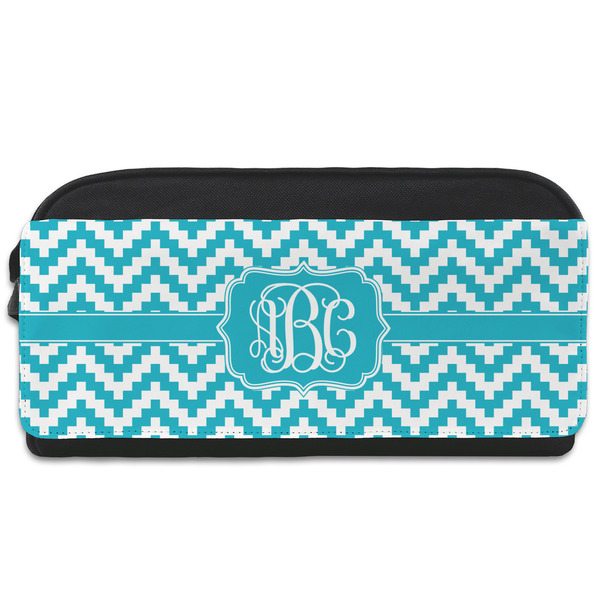 Custom Pixelated Chevron Shoe Bag (Personalized)
