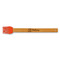 Pixelated Chevron Silicone Brush - Red (Personalized)