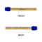 Pixelated Chevron Silicone Brushes - Blue - APPROVAL