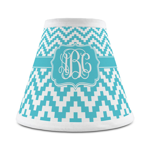 Custom Pixelated Chevron Chandelier Lamp Shade (Personalized)