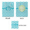 Pixelated Chevron Small Gift Bag - Approval