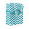 Pixelated Chevron Small Gift Bag - Front/Main