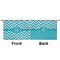 Pixelated Chevron Small Zipper Pouch Approval (Front and Back)