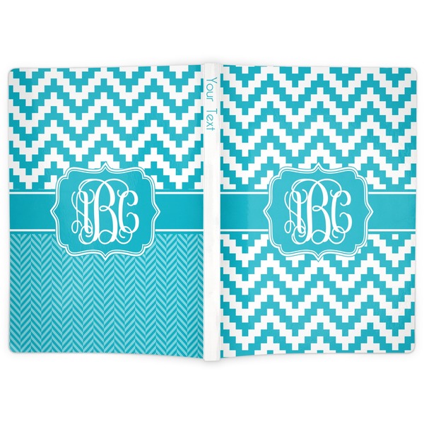 Pixelated Chevron Soft Cover Journal - Apvl