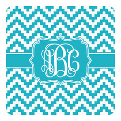 Pixelated Chevron Square Decal - Large (Personalized)