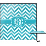 Pixelated Chevron Square Table Top - 24" (Personalized)