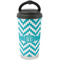 Pixelated Chevron Stainless Steel Travel Cup