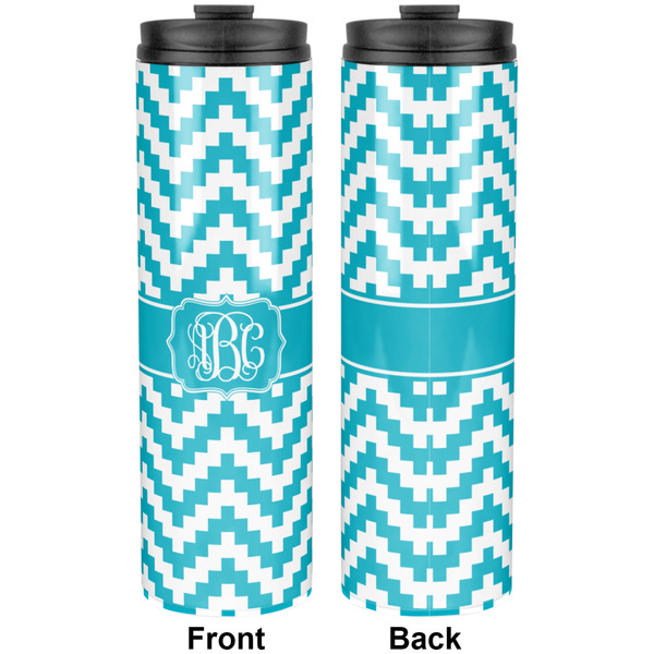 Pixelated Chevron Stainless Steel Tumbler 20 Oz - Approval