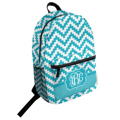 Pixelated Chevron Student Backpack (Personalized)