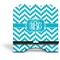 Pixelated Chevron Stylized Tablet Stand - Front without iPad