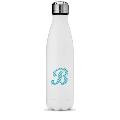 Pixelated Chevron Water Bottle - 17 oz. - Stainless Steel - Full Color Printing (Personalized)