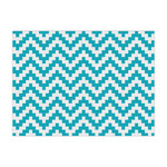 Pixelated Chevron Tissue Paper Sheets - Large - Heavyweight