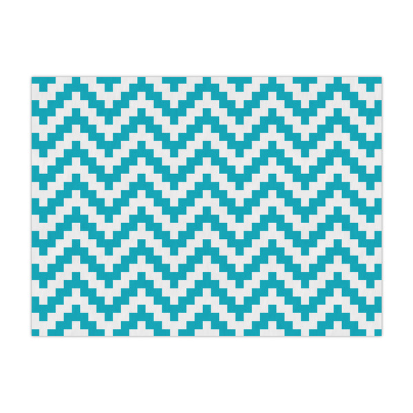 Custom Pixelated Chevron Large Tissue Papers Sheets - Heavyweight