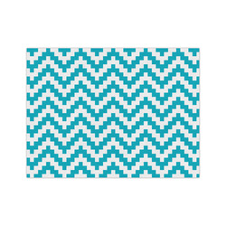 Pixelated Chevron Tissue Paper Sheets - Medium - Heavyweight