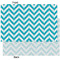 Pixelated Chevron Tissue Paper - Heavyweight - XL - Front & Back