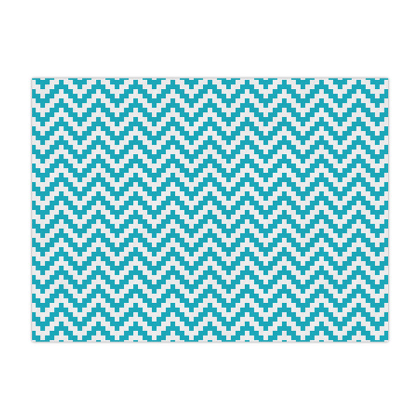 Custom Pixelated Chevron Large Tissue Papers Sheets - Lightweight