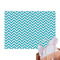 Pixelated Chevron Tissue Paper Sheets - Main