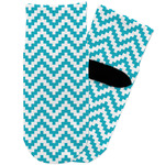 Pixelated Chevron Toddler Ankle Socks