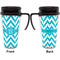 Pixelated Chevron Travel Mug with Black Handle - Approval