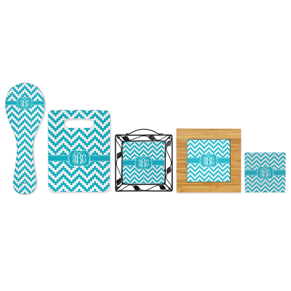 Pixelated Chevron Trivets