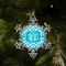 Pixelated Chevron Vintage Snowflake - (LIFESTYLE)