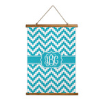 Pixelated Chevron Wall Hanging Tapestry (Personalized)