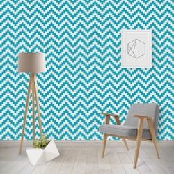 Pixelated Chevron Wallpaper & Surface Covering