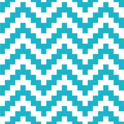 Pixelated Chevron Wallpaper & Surface Covering (Water Activated 24"x 24" Sample)