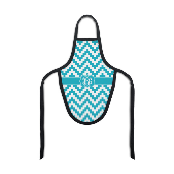 Custom Pixelated Chevron Bottle Apron (Personalized)