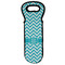 Pixelated Chevron Wine Tote Bag (Personalized)