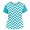 Pixelated Chevron Women's Crew T-Shirt
