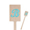 Pixelated Chevron Rectangle Wooden Stir Sticks (Personalized)