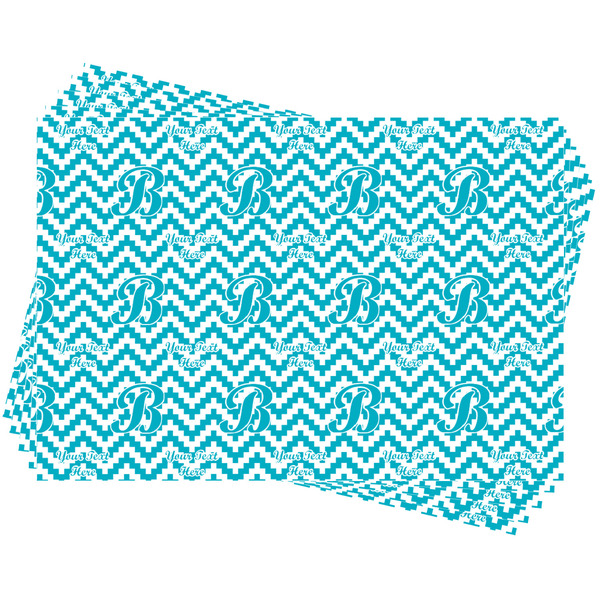 Pixelated Chevron Wrapping Paper - 5 Sheets Approval