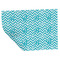 Pixelated Chevron Wrapping Paper Sheet - Double Sided - Folded