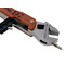 Pixelated Chevron Wrench Multi-tool - DETAIL (back wrench with screw)