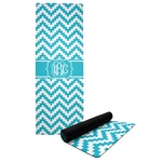 Pixelated Chevron Yoga Mat (Personalized)