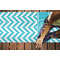 Pixelated Chevron Yoga Mats - LIFESTYLE