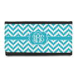 Pixelated Chevron Leatherette Ladies Wallet (Personalized)