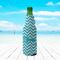 Pixelated Chevron Zipper Bottle Cooler - LIFESTYLE