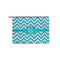 Pixelated Chevron Zipper Pouch - Small - 8.5"x6" (Personalized)