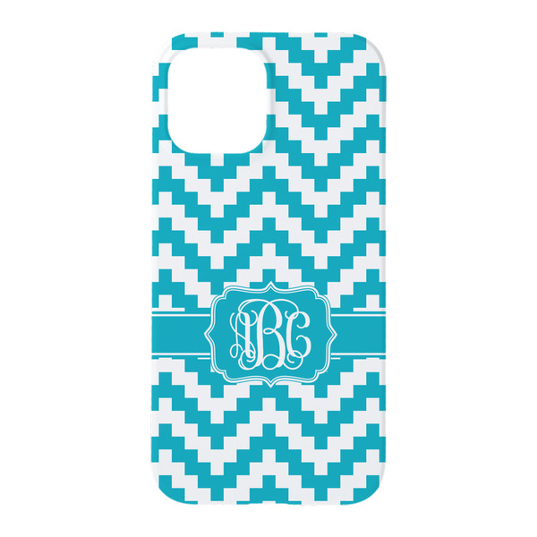 Pixelated Chevron iPhone 15 Pro Case - Back