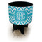 Pixelated Chevron Black Beach Spiker Drink Holder (Personalized)