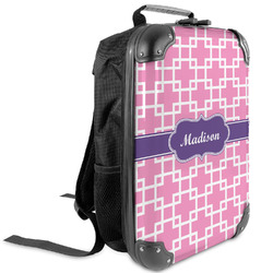 Linked Squares Kids Hard Shell Backpack (Personalized)