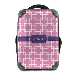 Linked Squares 15" Hard Shell Backpack (Personalized)