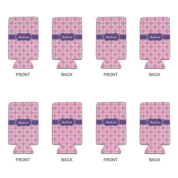 Linked Squares 16oz Can Sleeve - Set of 4 - APPROVAL