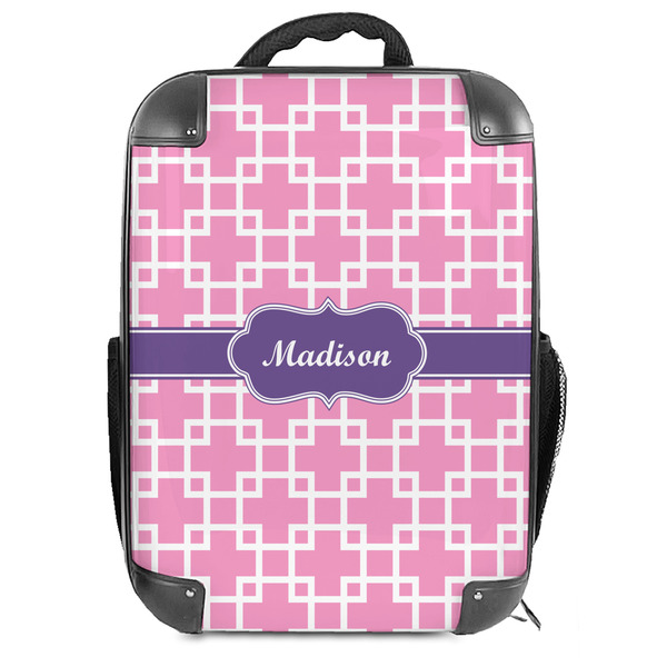 Custom Linked Squares 18" Hard Shell Backpack (Personalized)